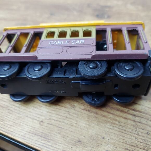 Model Train Car Powell & Hyde Streets San Francisco Cable Car Toy Metal TC 6812 - Picture 7 of 10